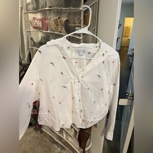 Old Navy floral blouse